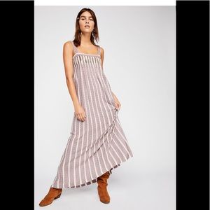 Free People NWOT Rain Shadow Knit Maxi Dress